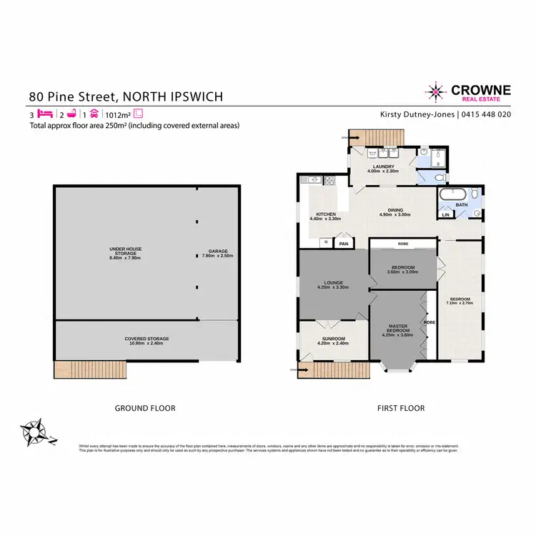 Floorplan of Homely house listing, 80 Pine Street, North Ipswich QLD 4305