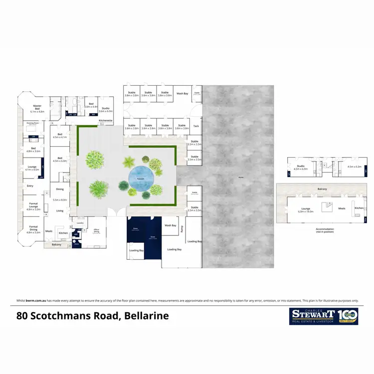 Floorplan of Homely rural property listing, 80 Scotchmans Road, Bellarine VIC 3223