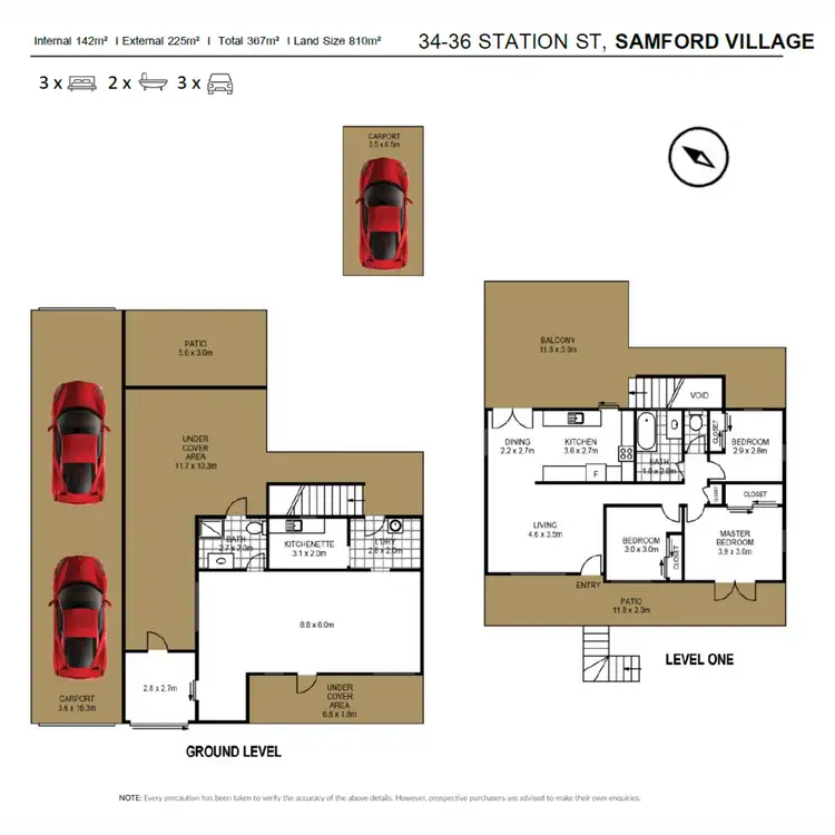 Floorplan of Homely house listing, 34-36 Station Street, Samford Village QLD 4520