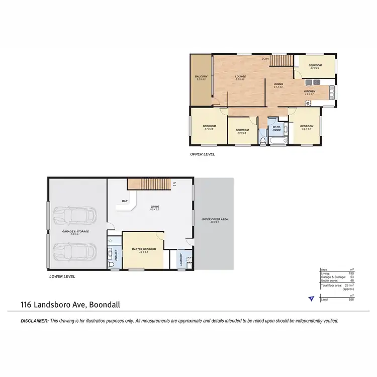 Floorplan of Homely house listing, 116 Landsboro Avenue, Boondall QLD 4034