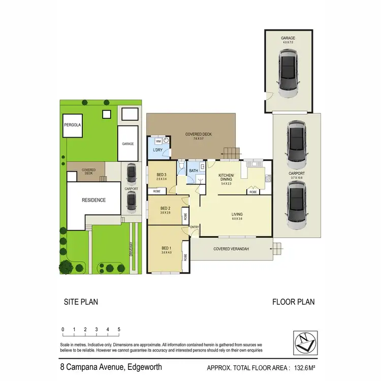 Floorplan of Homely house listing, 8 Campana Avenue, Edgeworth NSW 2285