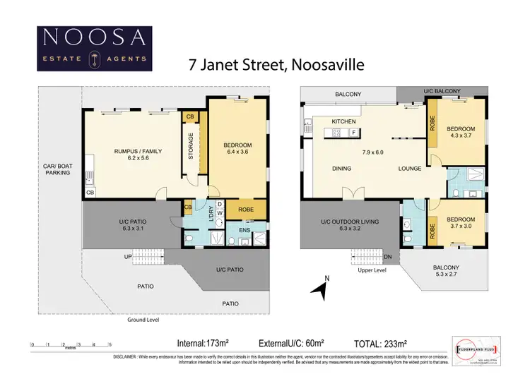 Floorplan of Homely house listing, 7 Janet Street, Noosaville QLD 4566