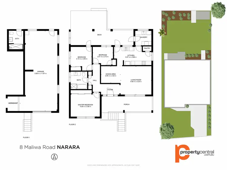 Floorplan of Homely house listing, 8 Maliwa Road, Narara NSW 2250