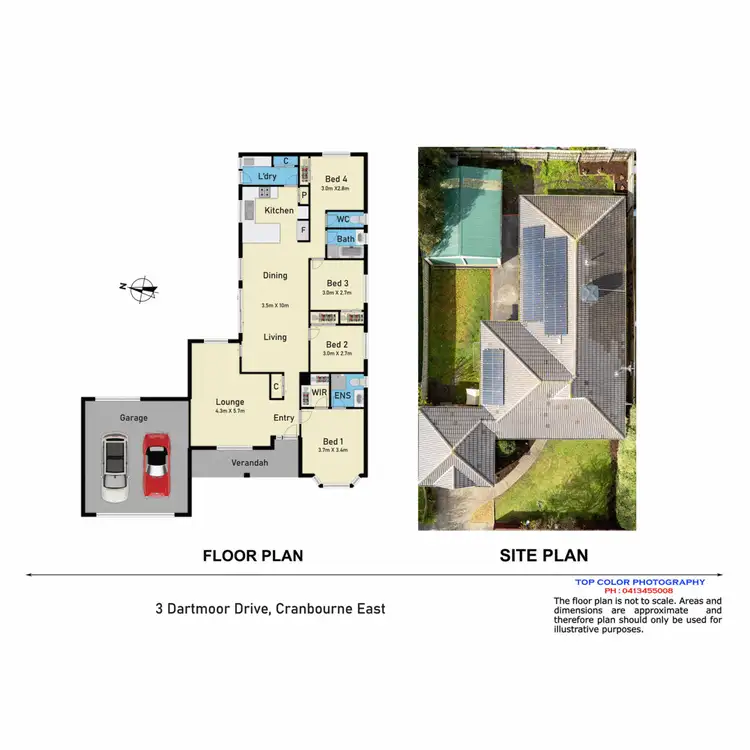 Floorplan of Homely house listing, 3 Dartmoor Drive, Cranbourne East VIC 3977