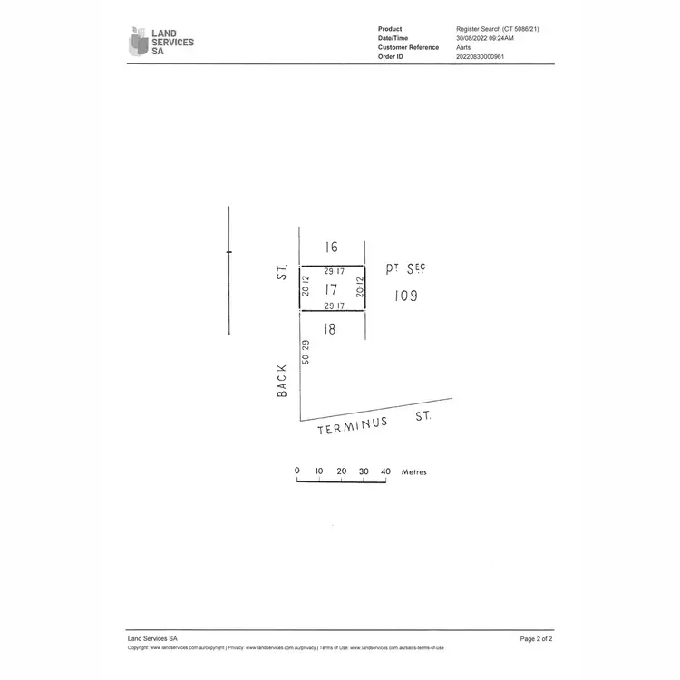 Floorplan of Homely house listing, 6 Back Street, Hoyleton SA 5453