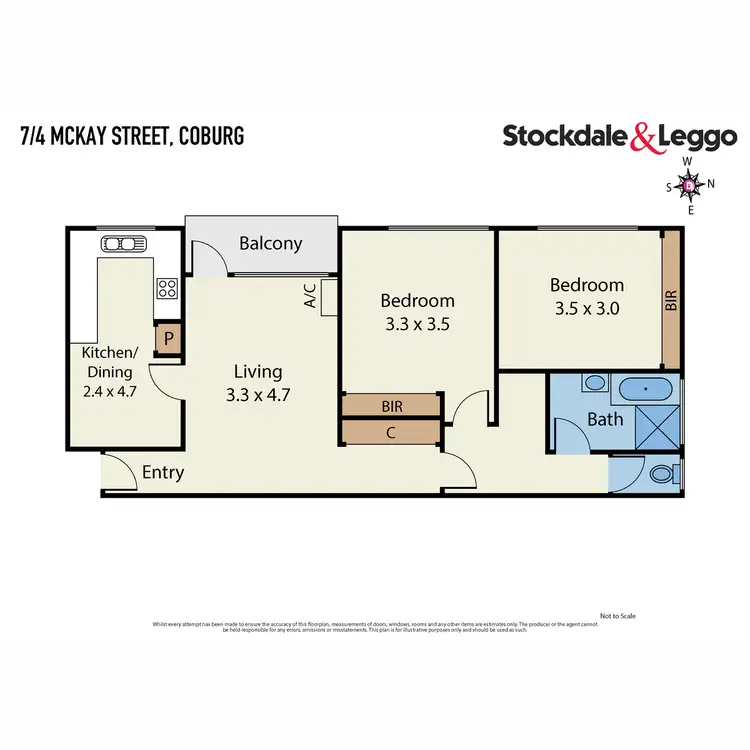 Floorplan of Homely apartment listing, 7/4 McKay Street, Coburg VIC 3058
