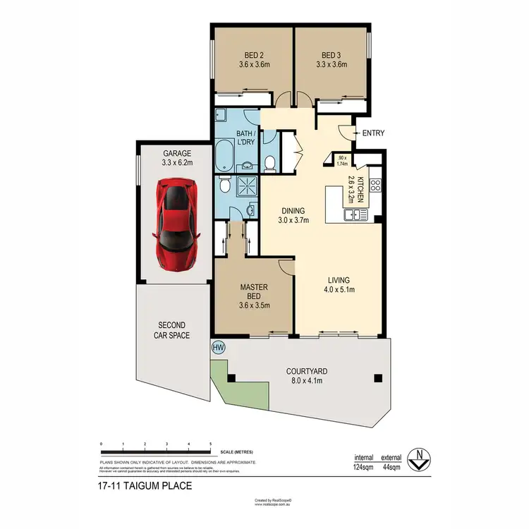 Floorplan of Homely apartment listing, 17/11 Taigum Place, Taigum QLD 4018