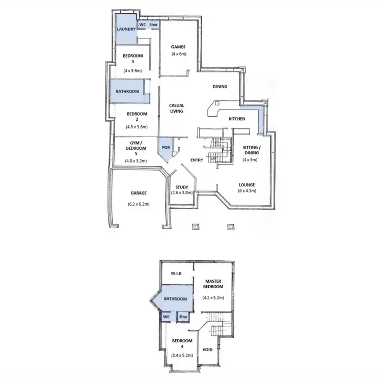 Floorplan of Homely house listing, 8 Yarrimup Close, Duncraig WA 6023
