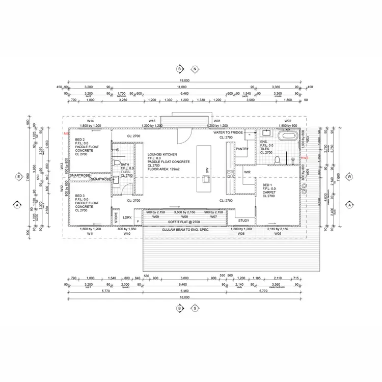 Floorplan of Homely house listing, 68A Fairbairn Road, Busselton WA 6280