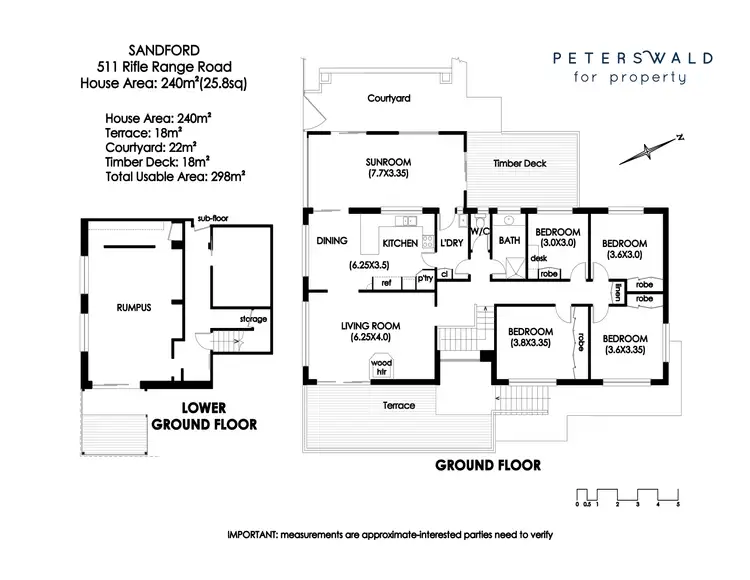 Floorplan of Homely house listing, 511 Rifle Range Road, Sandford TAS 7020