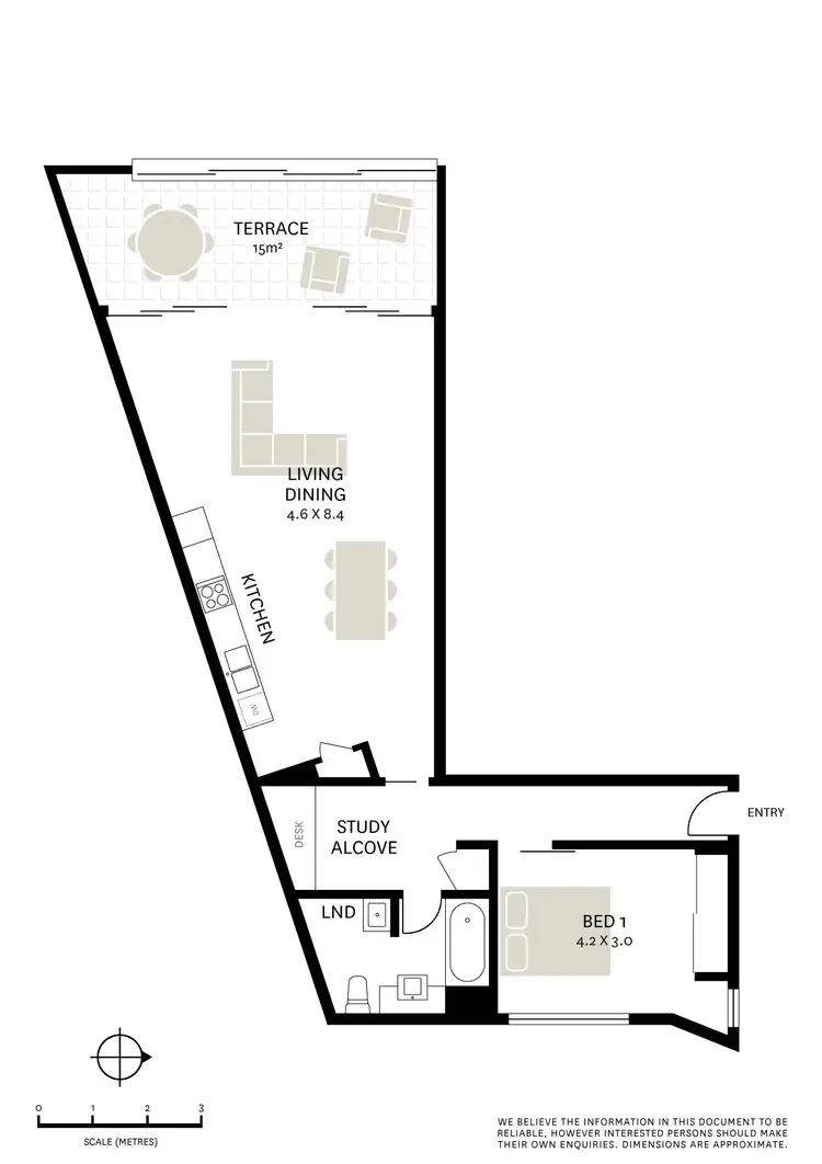 Floorplan of Homely apartment listing, 41/30 Garden Street, Alexandria NSW 2015