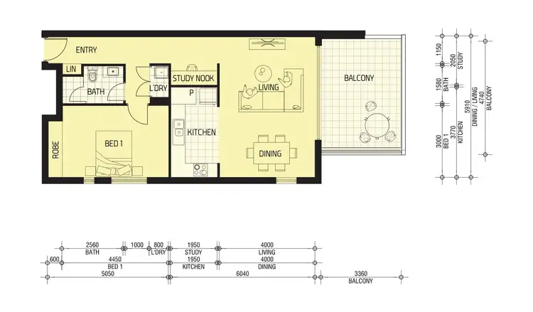Floorplan of Homely unit listing, 6/58 Kennedy Street, Maylands WA 6051