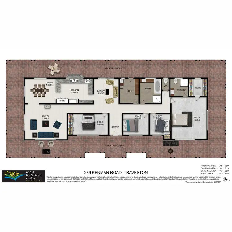 Floorplan of Homely house listing, 289 Kenman Road, Traveston QLD 4570