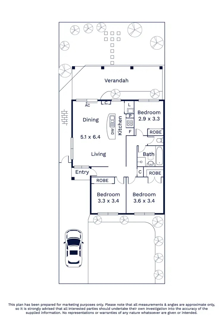 Floorplan of Homely house listing, 1/7 Indwe Street, West Footscray VIC 3012