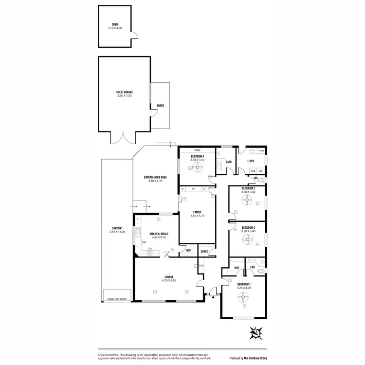 Floorplan of Homely house listing, 27 Swan Avenue, Klemzig SA 5087