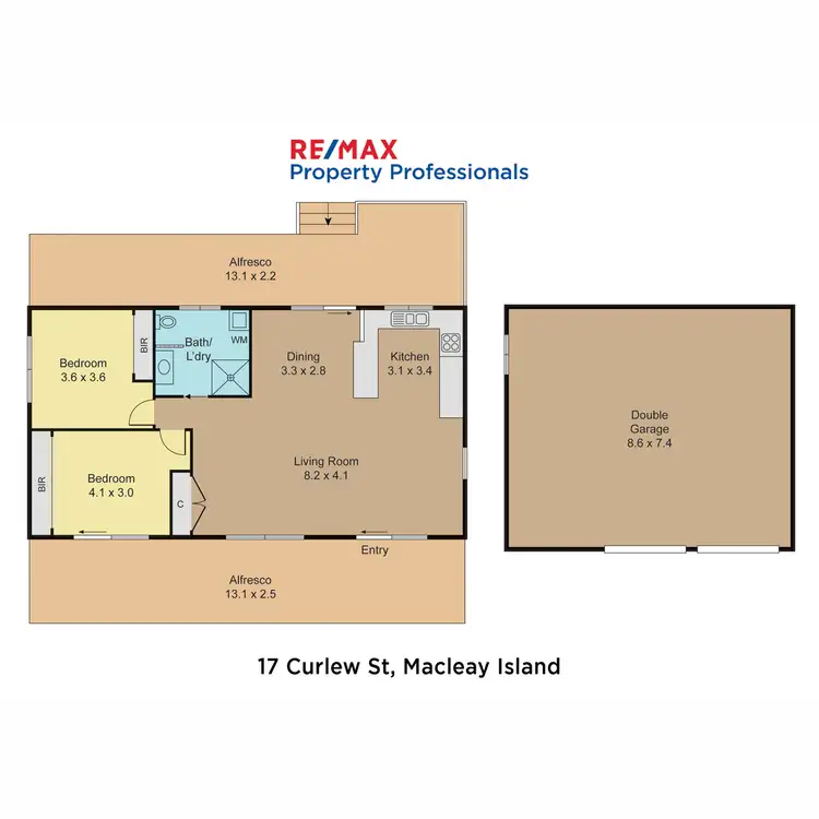 Floorplan of Homely house listing, 77 Curlew Street, Macleay Island QLD 4184