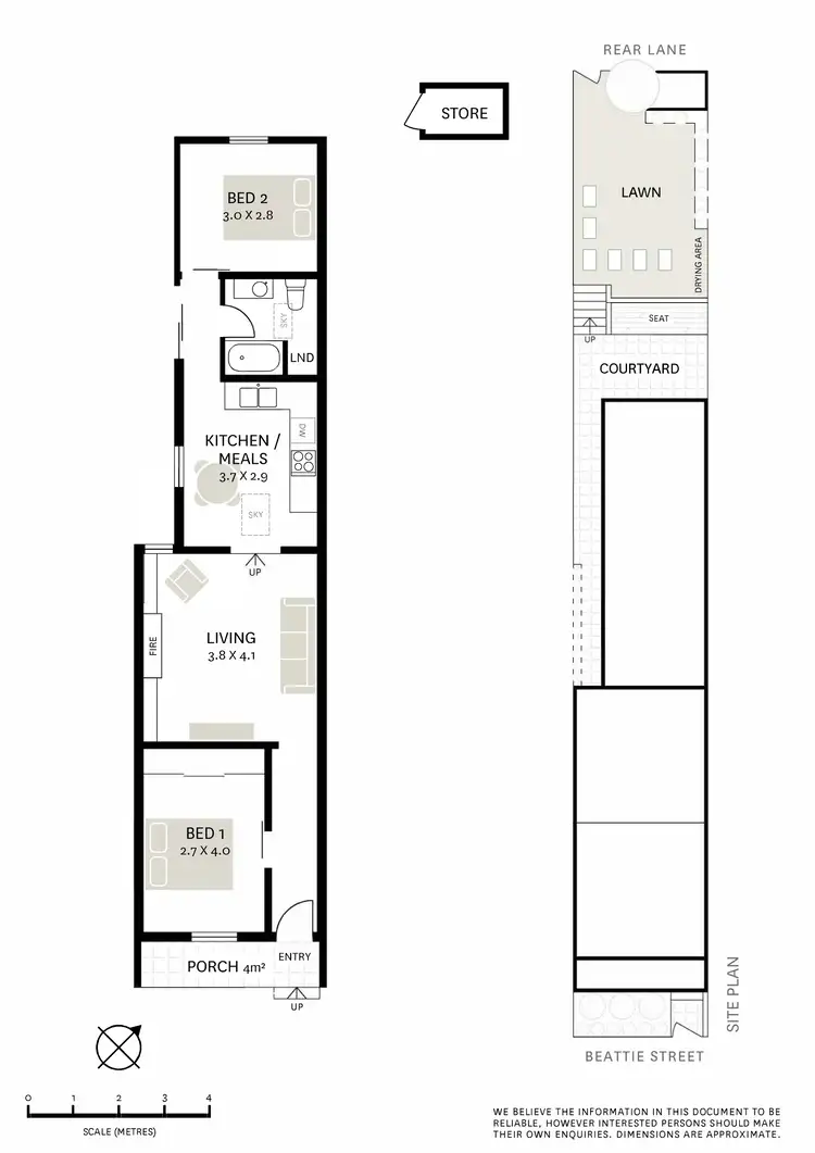 Floorplan of Homely house listing, 175 Beattie Street, Balmain NSW 2041