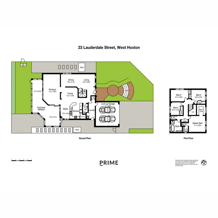 Floorplan of Homely house listing, 23 Lauderdale Street, West Hoxton NSW 2171