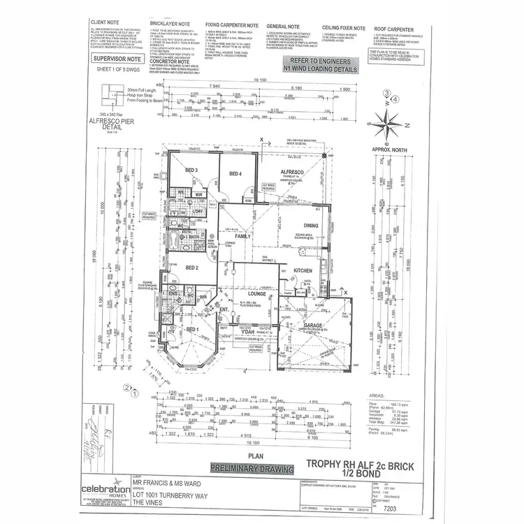 Floorplan of Homely house listing, 9 Muirfield Way, The Vines WA 6069