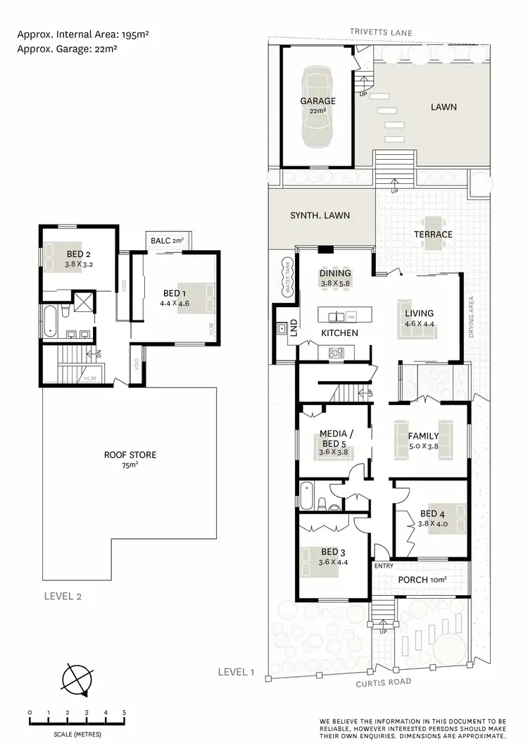 Floorplan of Homely house listing, 44 Curtis Road, Balmain NSW 2041