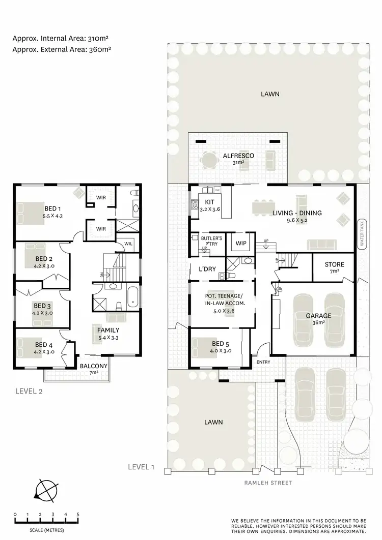 Floorplan of Homely house listing, 4 Ramleh Street, Hunters Hill NSW 2110