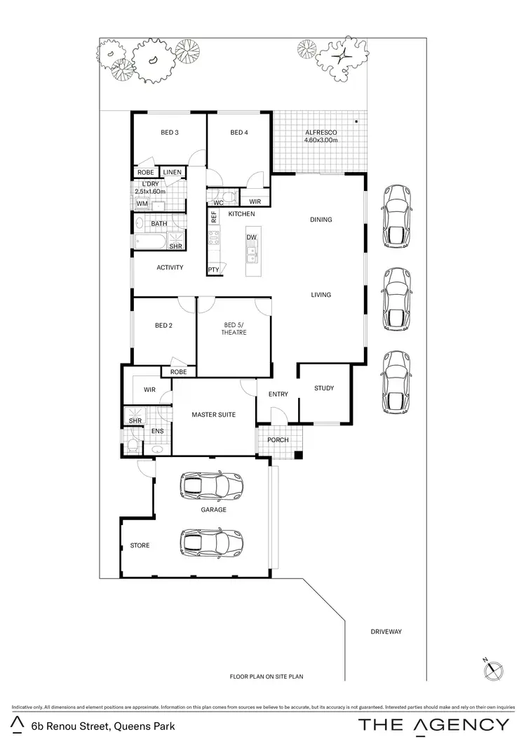 Floorplan of Homely house listing, 6b Renou Street, Queens Park WA 6107