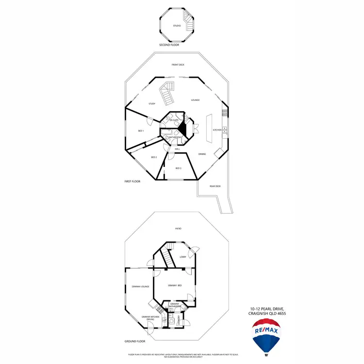 Floorplan of Homely house listing, 10-12 Pearl Drive, Craignish QLD 4655