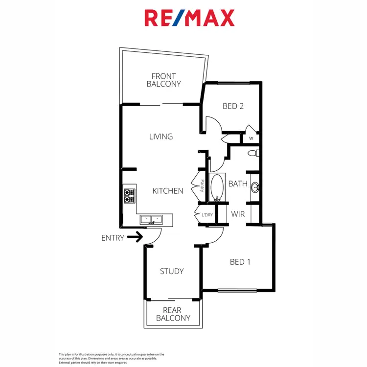 Floorplan of Homely unit listing, 34/68 Pulgul Street, Urangan QLD 4655