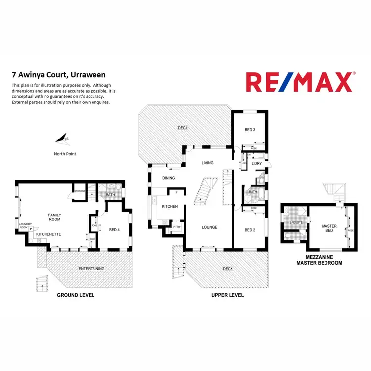 Floorplan of Homely house listing, 7 Awinya Court, Urraween QLD 4655