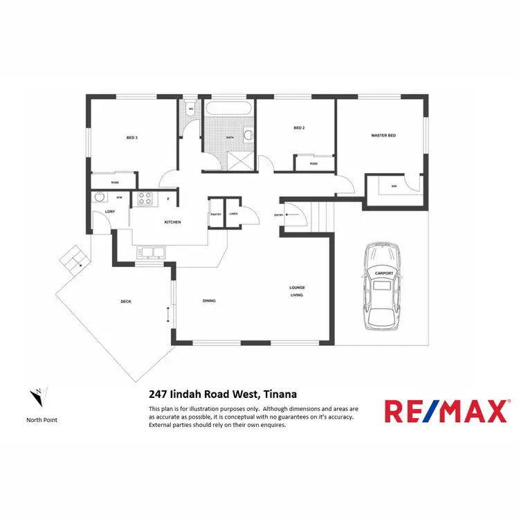 Floorplan of Homely house listing, 247 Iindah Road West, Tinana QLD 4650