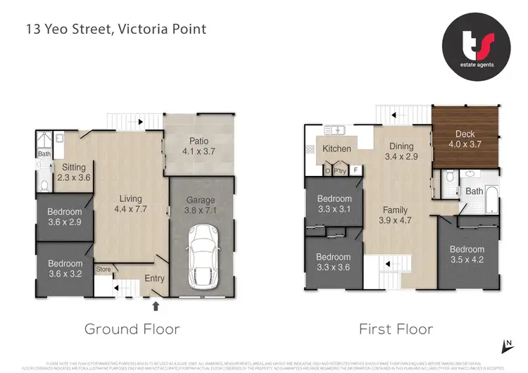 Floorplan of Homely house listing, 13 Yeo Street, Victoria Point QLD 4165