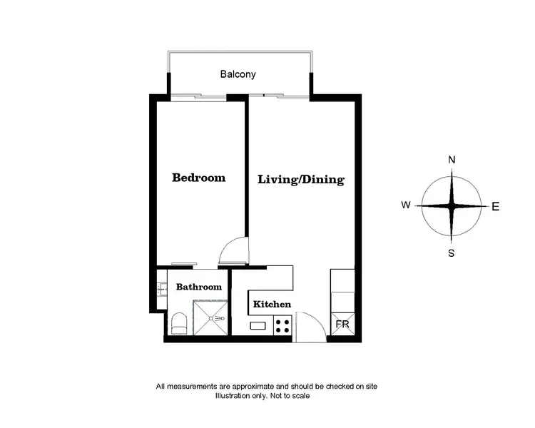 Floorplan of Homely unit listing, 16/4 Dover Court, Mosman Park WA 6012