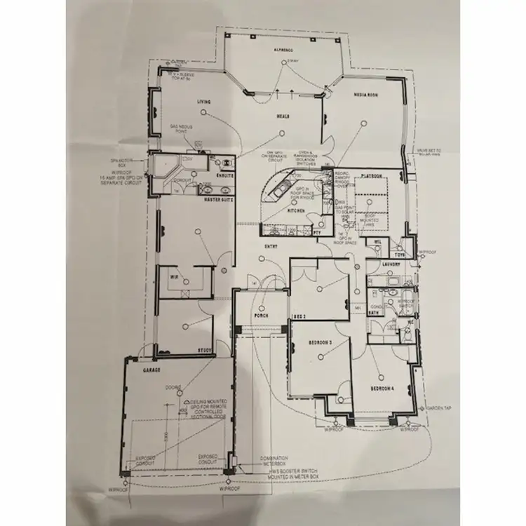 Floorplan of Homely house listing, 20 Memphis Ridge, Hocking WA 6065