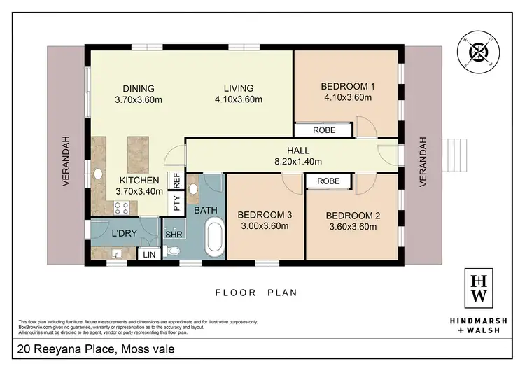Floorplan of Homely house listing, 20 Reeyana Place, Moss Vale NSW 2577