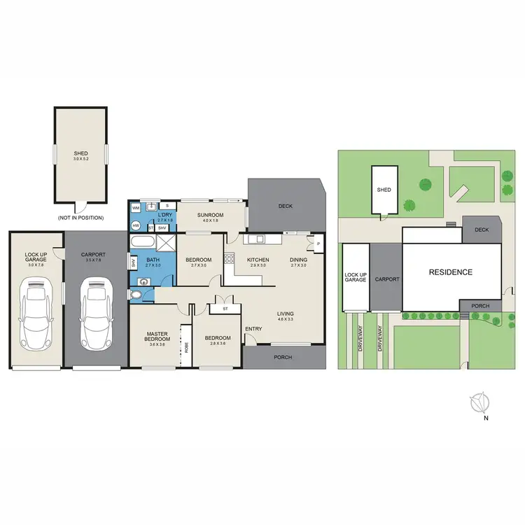 Floorplan of Homely house listing, 5A Gordon Avenue, Cessnock NSW 2325