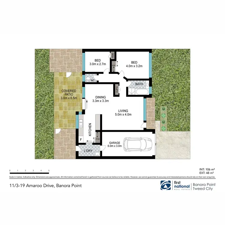 Floorplan of Homely villa listing, 11/3-19 Amaroo Drive, Banora Point NSW 2486