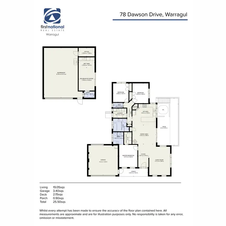 Floorplan of Homely house listing, 78 Dawson Drive, Warragul VIC 3820