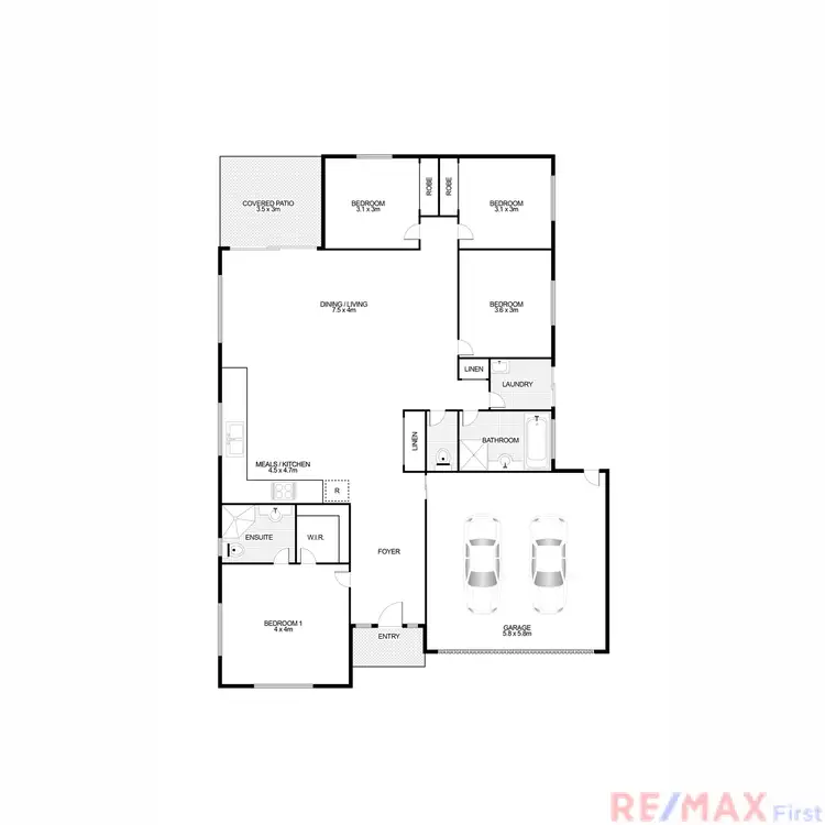 Floorplan of Homely house listing, 2 Macleay Court, Meridan Plains QLD 4551