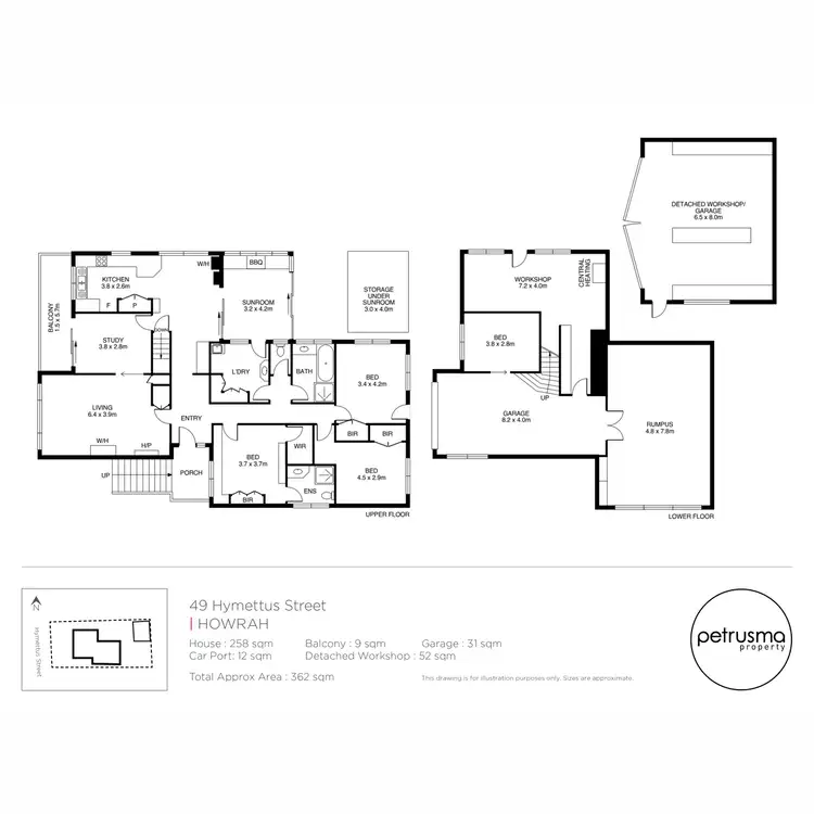 Floorplan of Homely house listing, 49 Hymettus Street, Howrah TAS 7018