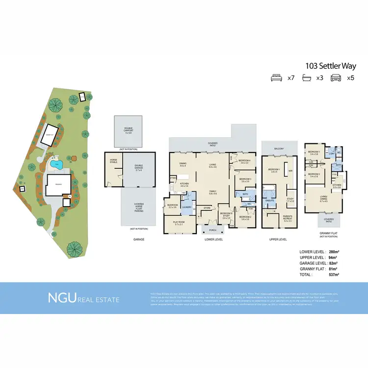 Floorplan of Homely house listing, 103 Settler Way, Karalee QLD 4306