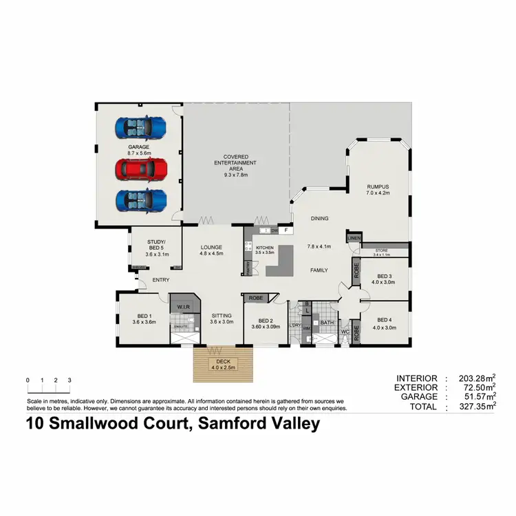 Floorplan of Homely house listing, 18 Smallwood Court, Samford Valley QLD 4520