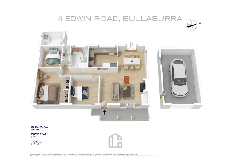Floorplan of Homely house listing, 4 Edwin Road, Bullaburra NSW 2784