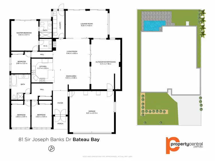 Floorplan of Homely house listing, 81 Sir Joseph Banks Drive, Bateau Bay NSW 2261