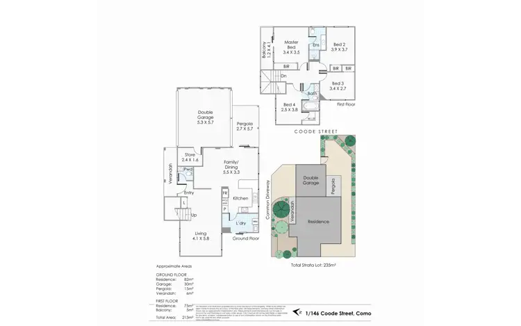 Floorplan of Homely house listing, 1/146 Coode Street, Como WA 6152