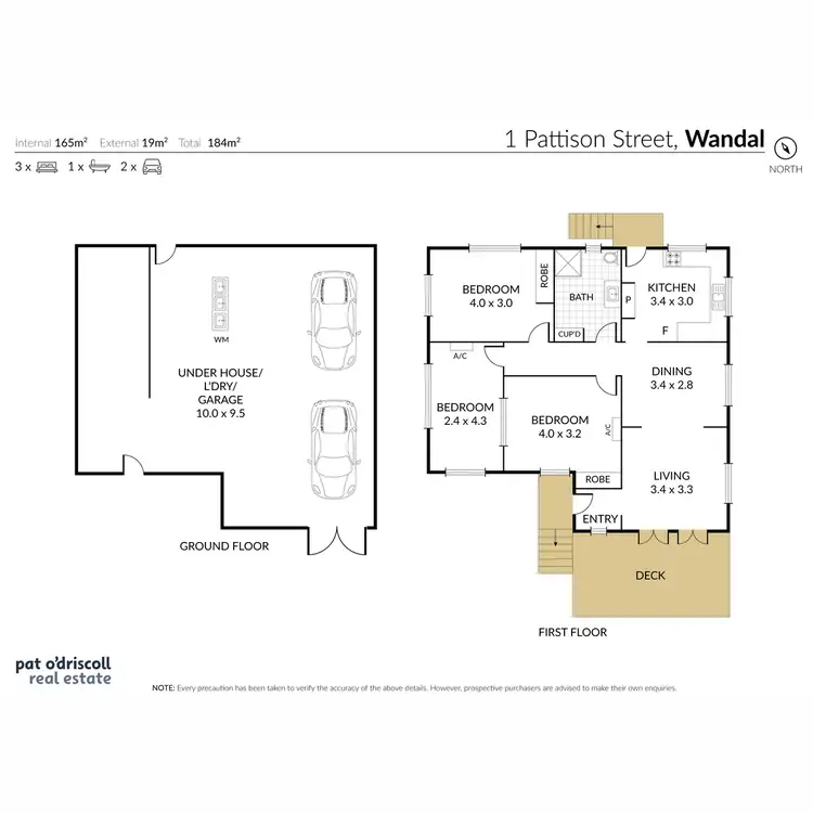 Floorplan of Homely house listing, 1 Pattison Street, Wandal QLD 4700