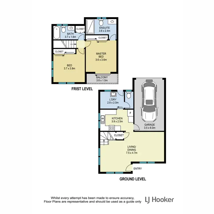 Floorplan of Homely townhouse listing, 8/23 Wallace Street, Chermside QLD 4032