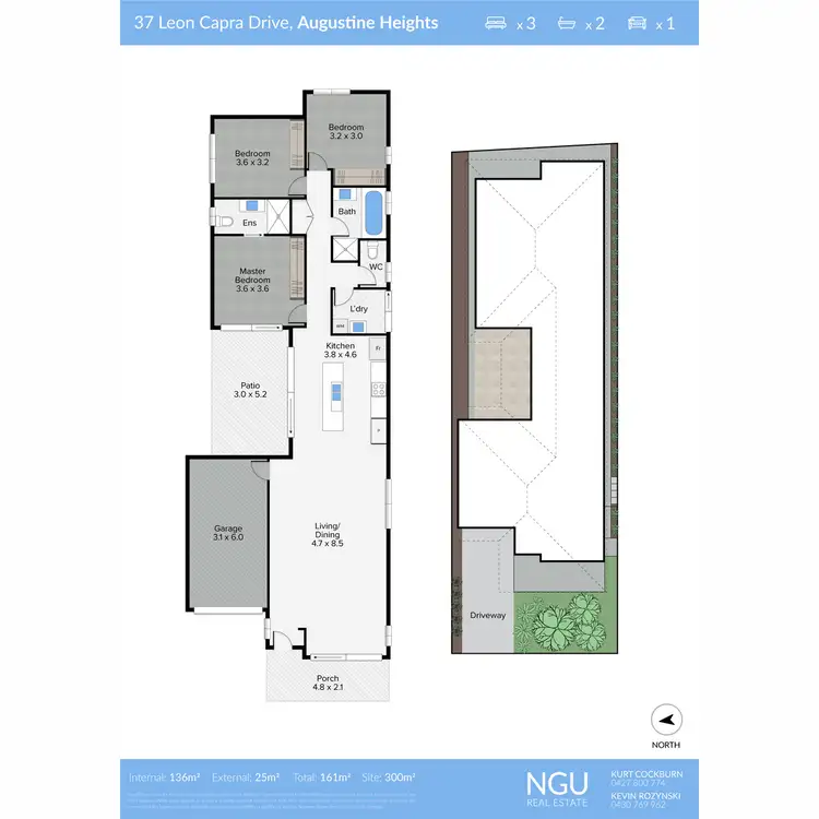 Floorplan of Homely house listing, 37 Leon Capra Drive, Augustine Heights QLD 4300