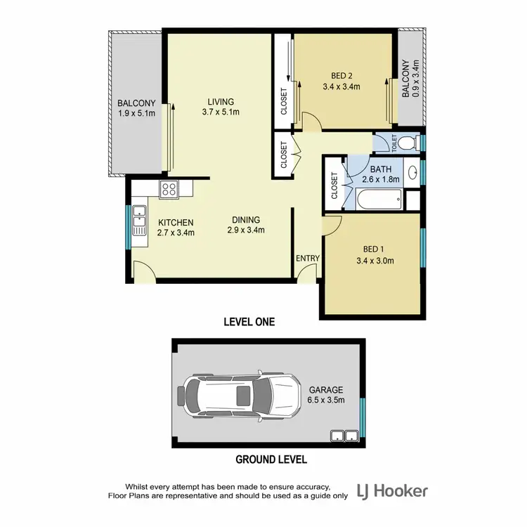 Floorplan of Homely unit listing, 2/11 Windsor Street, Nundah QLD 4012