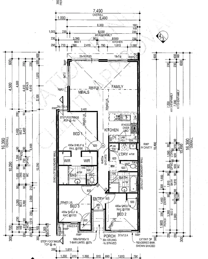 Floorplan of Homely house listing, 274 Grandis Boulevard, Banksia Grove WA 6031