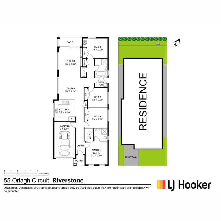 Floorplan of Homely house listing, 55 Orlagh Circuit, Grantham Farm NSW 2765